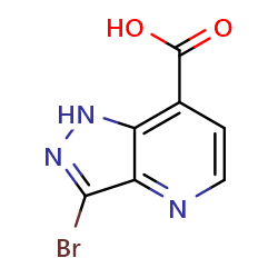 3-bromo-1H-pyrazolo[4,3-b]pyridine-7-carboxylicacidͼƬ