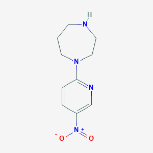 1-(5-Nitropyridin-2-yl)-1,4-diazepaneͼƬ