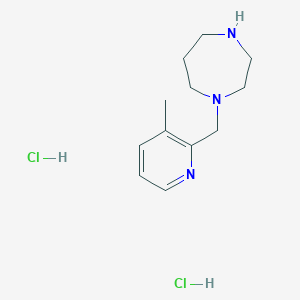 1-(3-Methyl-pyridin-2-ylmethyl)-[1,4]diazepane DihydrochlorideͼƬ