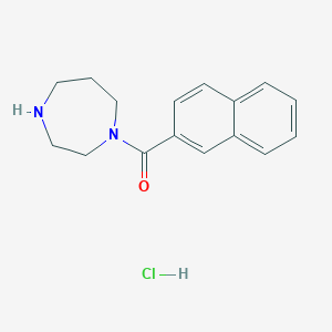 1-(Naphthalene-2-carbonyl)-1,4-diazepane HydrochlorideͼƬ