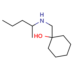 1-{[(pentan-2-yl)amino]methyl}cyclohexan-1-olͼƬ