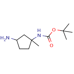 tert-butylN-(3-amino-1-methylcyclopentyl)carbamateͼƬ