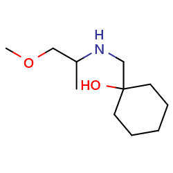 1-{[(1-methoxypropan-2-yl)amino]methyl}cyclohexan-1-olͼƬ