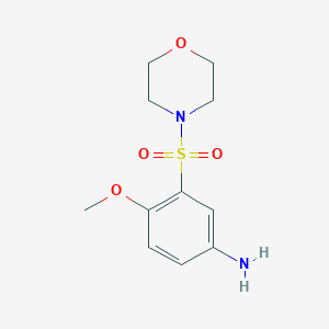 4-Methoxy-3-(morpholine-4-sulfonyl)-phenylamineͼƬ