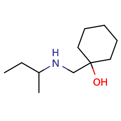 1-{[(butan-2-yl)amino]methyl}cyclohexan-1-olͼƬ