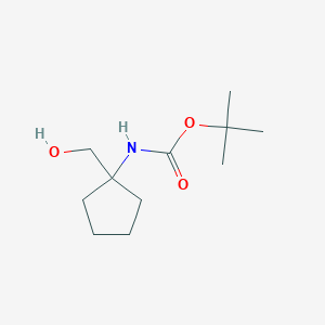 tert-butylN-[1-(hydroxymethyl)cyclopentyl]carbamateͼƬ