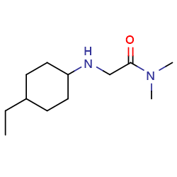 2-[(4-ethylcyclohexyl)amino]-N,N-dimethylacetamideͼƬ