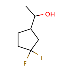 1-(3,3-difluorocyclopentyl)ethan-1-olͼƬ