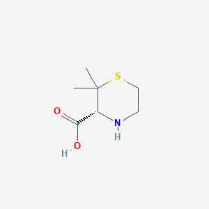 (3R)-2,2-DIMETHYL-THIOMORPHOLINE-3-CARBOXYLIC ACIDͼƬ