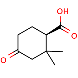 (1R)-2,2-dimethyl-4-oxocyclohexane-1-carboxylicacidͼƬ