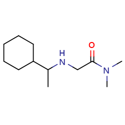 2-[(1-cyclohexylethyl)amino]-N,N-dimethylacetamideͼƬ