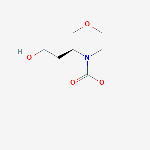 (S)-N-Boc-3-(2-Hydroxyethyl)morpholineͼƬ