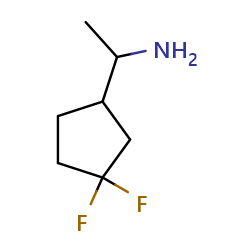 1-(3,3-difluorocyclopentyl)ethan-1-amineͼƬ