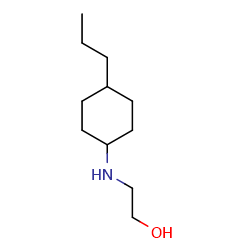 2-[(4-propylcyclohexyl)amino]ethan-1-olͼƬ