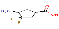 (1R,4S)-4-amino-3,3-difluorocyclopentane-1-carboxylicacidͼƬ