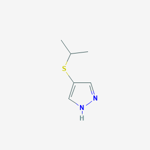 4-(Isopropylthio)-1H-pyrazoleͼƬ