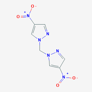 4-nitro-1-[(4-nitro-1H-pyrazol-1-yl)methyl]-1H-pyrazoleͼƬ