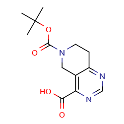 6-[(tert-butoxy)carbonyl]-5H,6H,7H,8H-pyrido[4,3-d]pyrimidine-4-carboxylicacidͼƬ