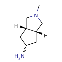 (3aR,5R,6aS)-rel-2-methyl-octahydrocyclopenta[c]pyrrol-5-amineͼƬ