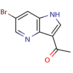 1-{6-bromo-1H-pyrrolo[3,2-b]pyridin-3-yl}ethan-1-oneͼƬ