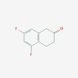 5,7-difluoro-1,2,3,4-tetrahydronaphthalen-2-oneͼƬ