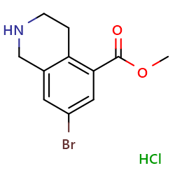 methyl7-bromo-1,2,3,4-tetrahydroisoquinoline-5-carboxylatehydrochlorideͼƬ