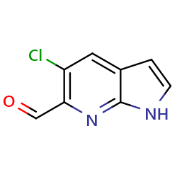 5-chloro-1H-pyrrolo[2,3-b]pyridine-6-carbaldehydeͼƬ