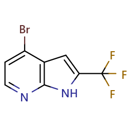 4-Bromo-2-(trifluoromethyl)-1H-pyrrolo[2,3-b]pyridineͼƬ