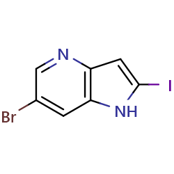 6-bromo-2-iodo-1H-pyrrolo[3,2-b]pyridineͼƬ