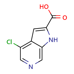 4-chloro-1H-pyrrolo[2,3-c]pyridine-2-carboxylicacidͼƬ