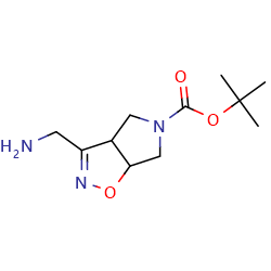 tert-butyl3-(aminomethyl)-3aH,4H,5H,6H,6aH-pyrrolo[3,4-d][1,2]oxazole-5-carboxylateͼƬ