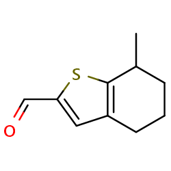 7-methyl-4,5,6,7-tetrahydro-1-benzothiophene-2-carbaldehydeͼƬ