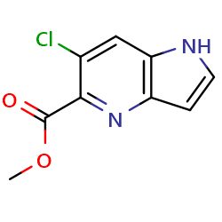 methyl6-chloro-1H-pyrrolo[3,2-b]pyridine-5-carboxylateͼƬ