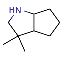 3,3-dimethyl-octahydrocyclopenta[b]pyrroleͼƬ