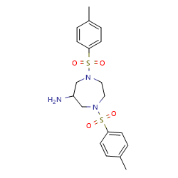 1,4-bis(4-methylbenzenesulfonyl)-1,4-diazepan-6-amineͼƬ