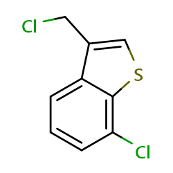 7-chloro-3-(chloromethyl)-1-benzothiopheneͼƬ