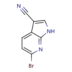 6-bromo-1H-pyrrolo[2,3-b]pyridine-3-carbonitrileͼƬ