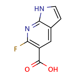 6-fluoro-1H-pyrrolo[2,3-b]pyridine-5-carboxylicacidͼƬ