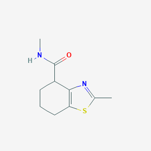 N,2-dimethyl-4,5,6,7-tetrahydro-1,3-benzothiazole-4-carboxamideͼƬ