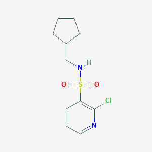 2-Chloro-N-(cyclopentylmethyl)pyridine-3-sulfonamideͼƬ