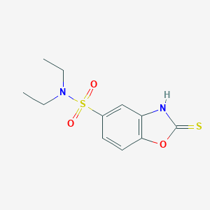 N,N-Diethyl-2-sulfanyl-1,3-benzoxazole-5-sulfonamideͼƬ