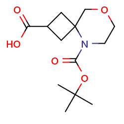 5-[(tert-butoxy)carbonyl]-8-oxa-5-azaspiro[3,5]nonane-2-carboxylicacidͼƬ