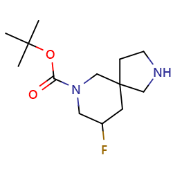 tert-butyl9-fluoro-2,7-diazaspiro[4,5]decane-7-carboxylateͼƬ