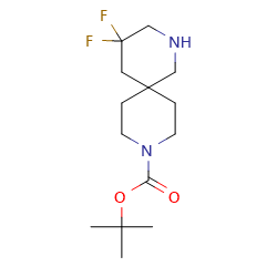 tert-butyl4,4-difluoro-2,9-diazaspiro[5,5]undecane-9-carboxylateͼƬ