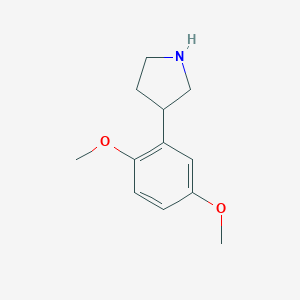 3-(2,5-dimethoxyphenyl)pyrrolidineͼƬ