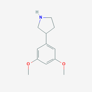 3-(3,5-dimethoxyphenyl)pyrrolidineͼƬ