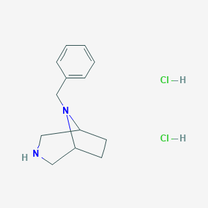 8-Benzyl-3,8-diazabicyclo[3,2,1]octanedihydrochlorideͼƬ