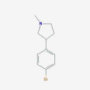 3-(4-Bromophenyl)-1-methylpyrrolidineͼƬ