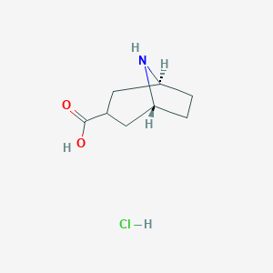 Exo-8-Azabicyclo[3,2,1]octane-3-carboxylicacidhydrochlorideͼƬ