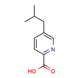 5-(2-methylpropyl)pyridine-2-carboxylicacidͼƬ